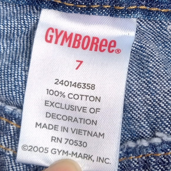 Little Girl Flair Leg Embroidered Jeans - Picture 5 of 5